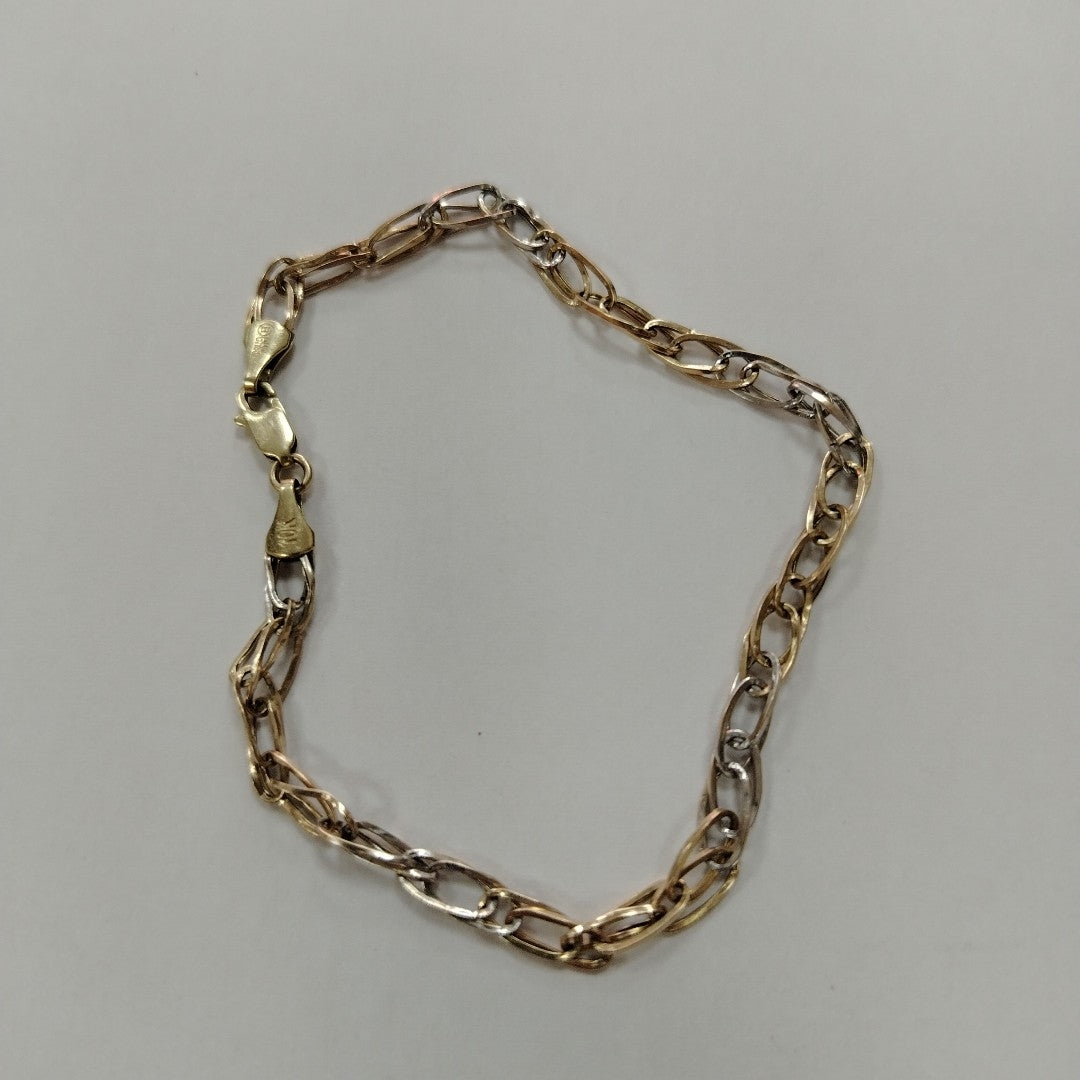 PULSERA ORO, RODIADO 10 K 3.1 GRMS (SEMINUEVO)