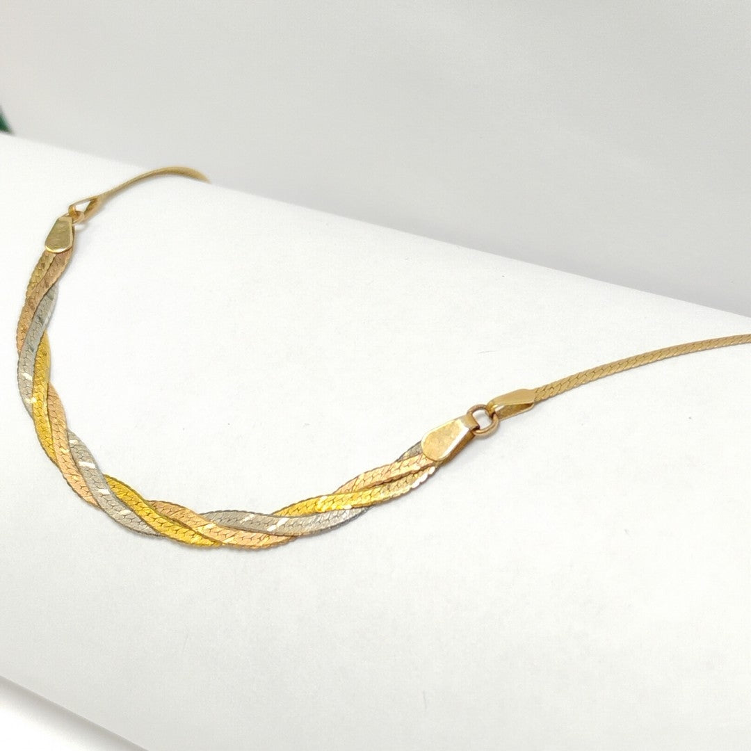 GARGANTILLA ORO,ORO COMBINADO 14 K 4,20 GRMS (SEMINUEVO)
