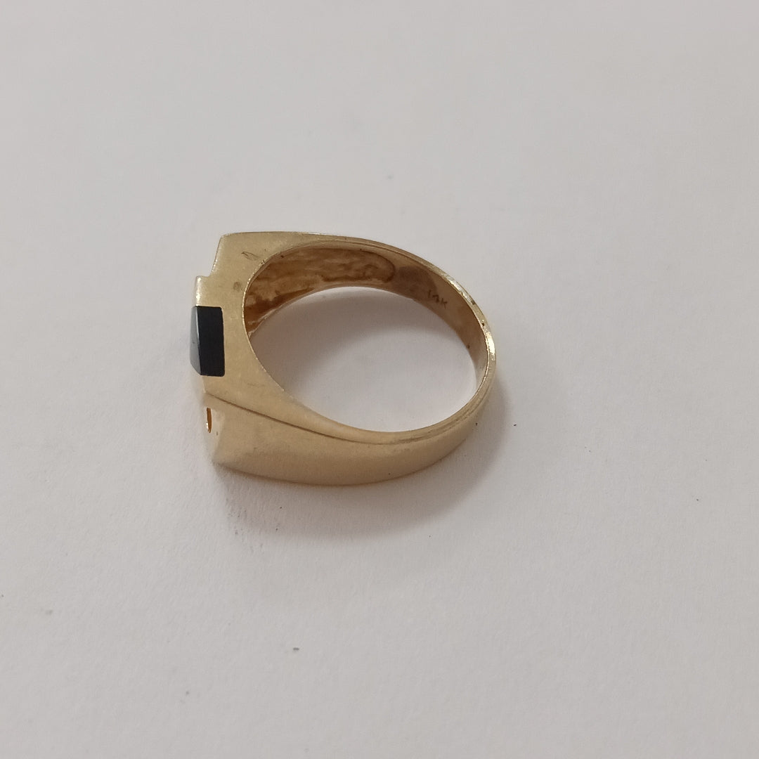 ANILLO ORO 14 K 8,80 GRMS (SEMINUEVO)