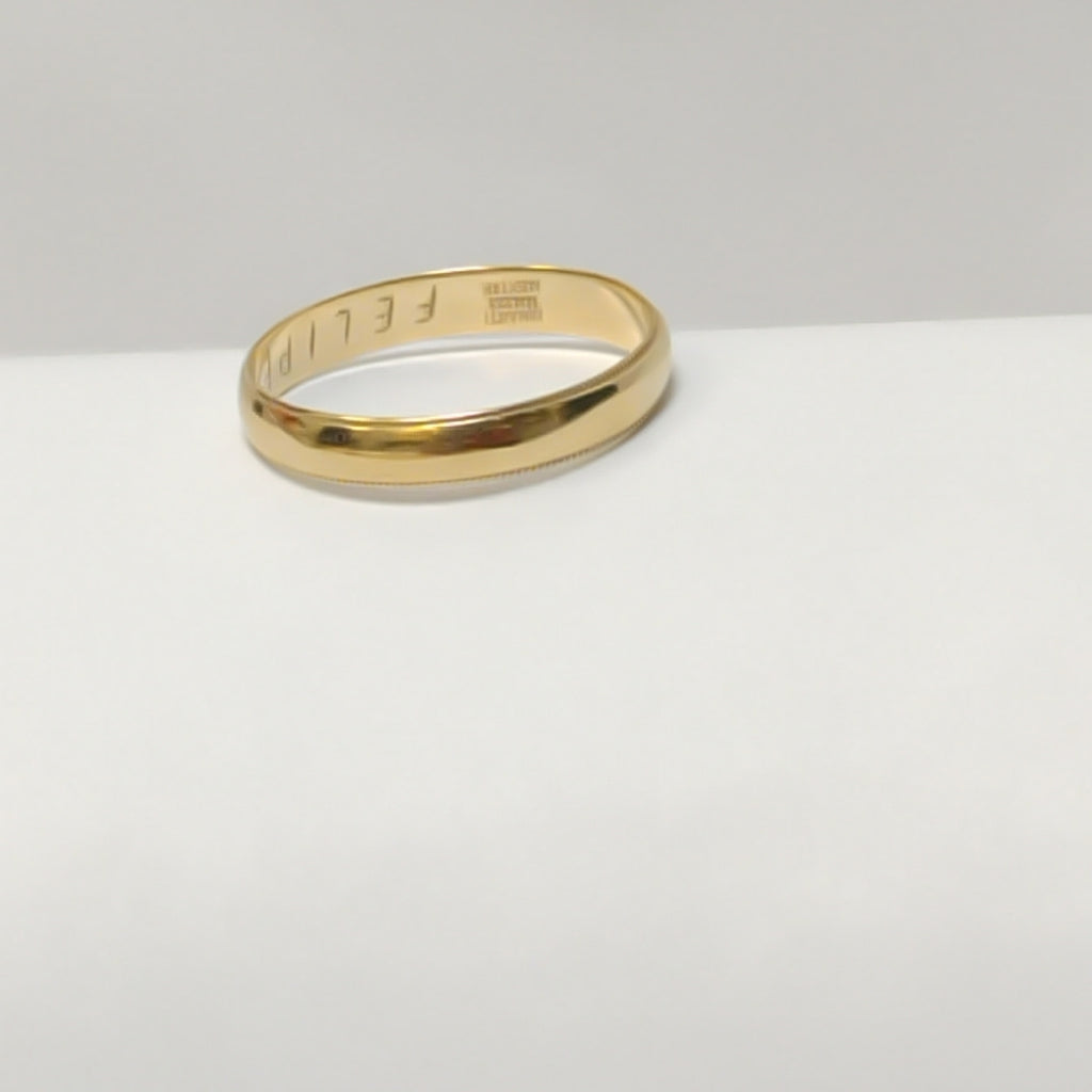 ARGOLLA ORO 14 K 2.7 GRMS (SEMINUEVO)