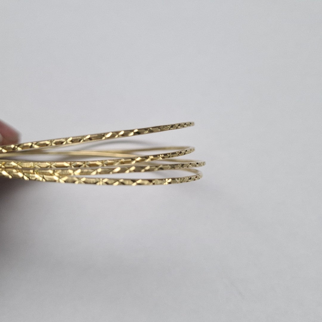 SEMANARIO DE PULSERAS ORO 14 K 18.6 GRMS (SEMINUEVO)