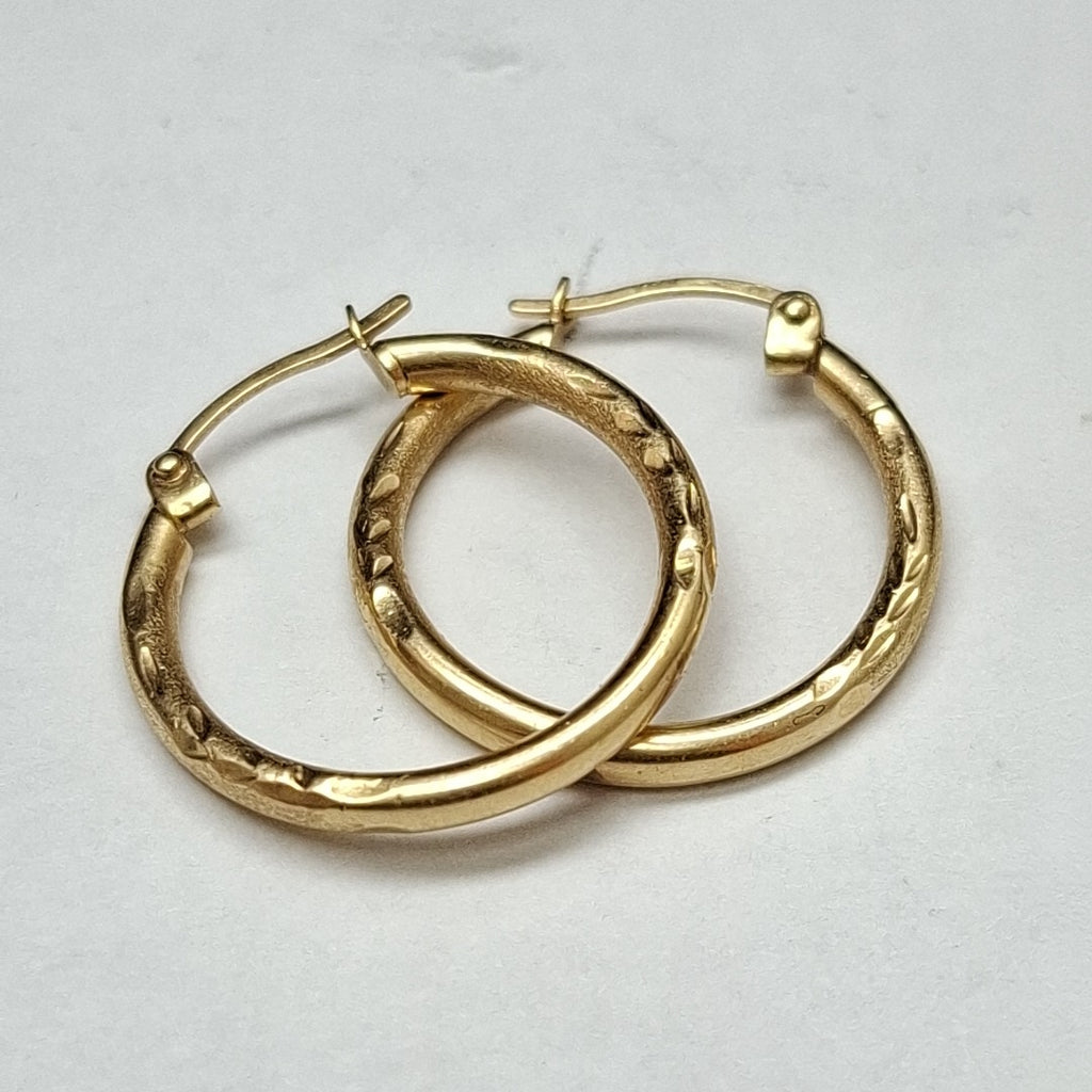 ARRACADAS PAR ORO 10 K 1,80 GRMS (SEMINUEVO)