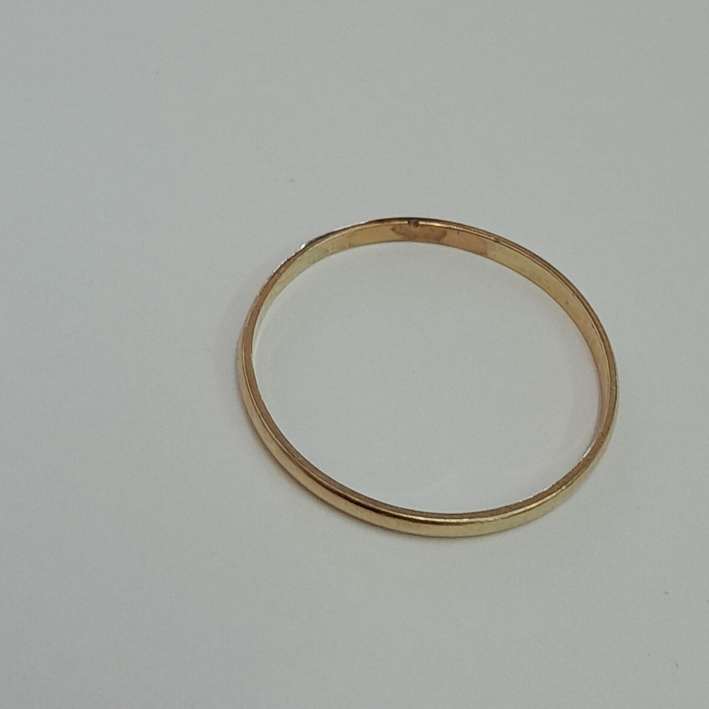 ANILLO ORO 10 K 0,70 GRMS (SEMINUEVO)