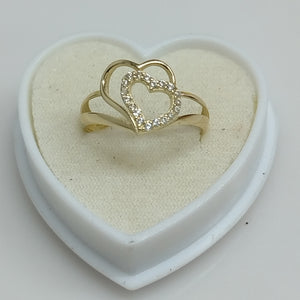 ANILLOS DAMA ORO 14K 2 (NUEVO)