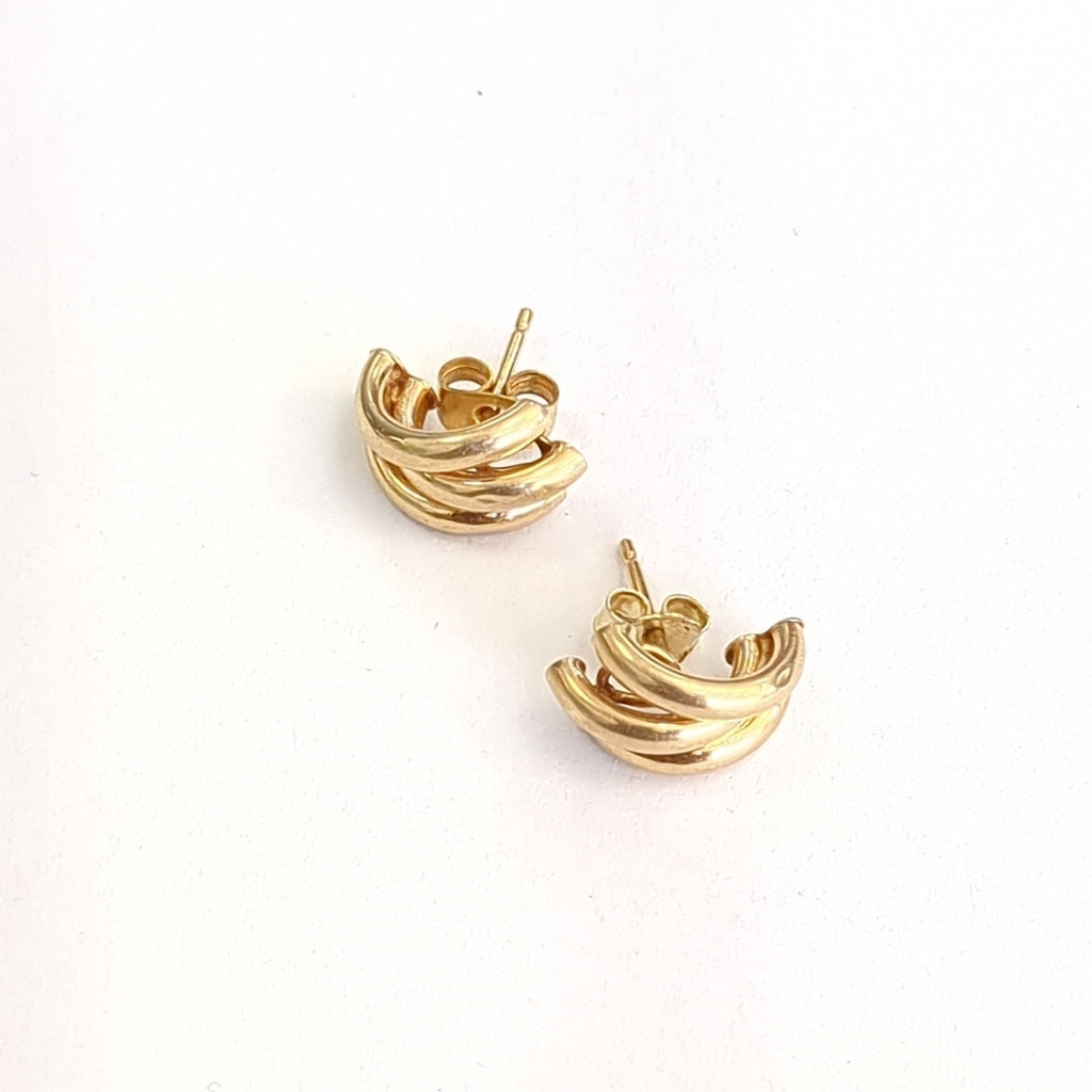 ARETES PAR ORO 10 K 1,70 GRMS (SEMINUEVO)