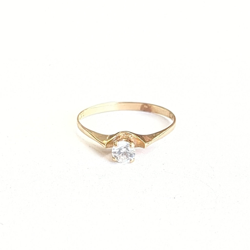 ANILLO ORO 10 K 1,10 GRMS (SEMINUEVO)