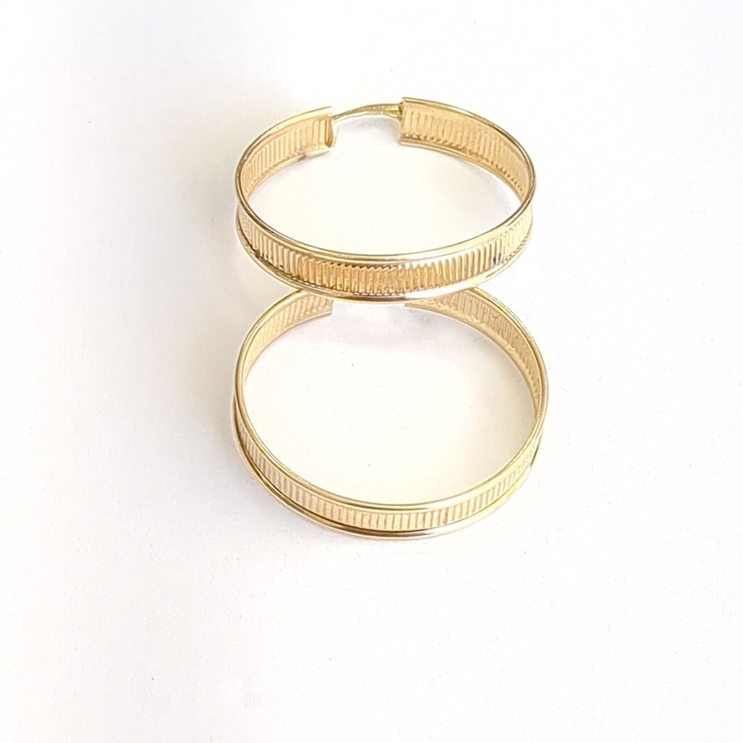ARRACADAS PAR ORO 10 K 5,90 GRMS (SEMINUEVO)