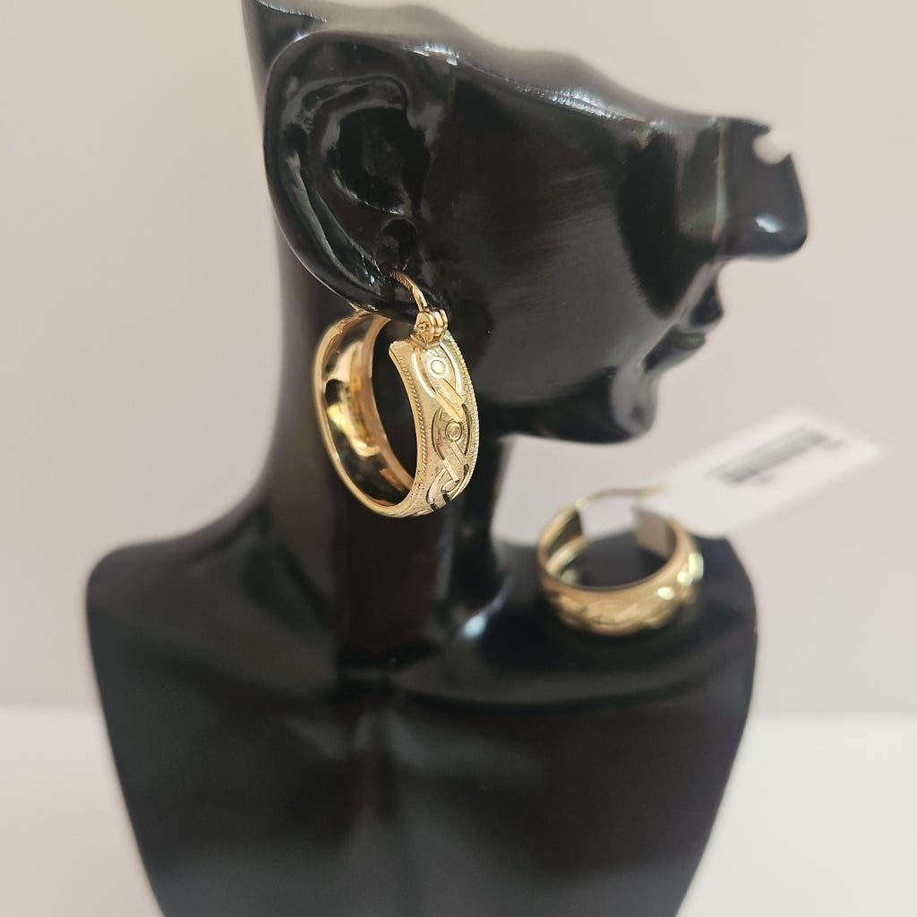 ARETES ARRACADAS ORO 10K 2.6 GR (NUEVO)