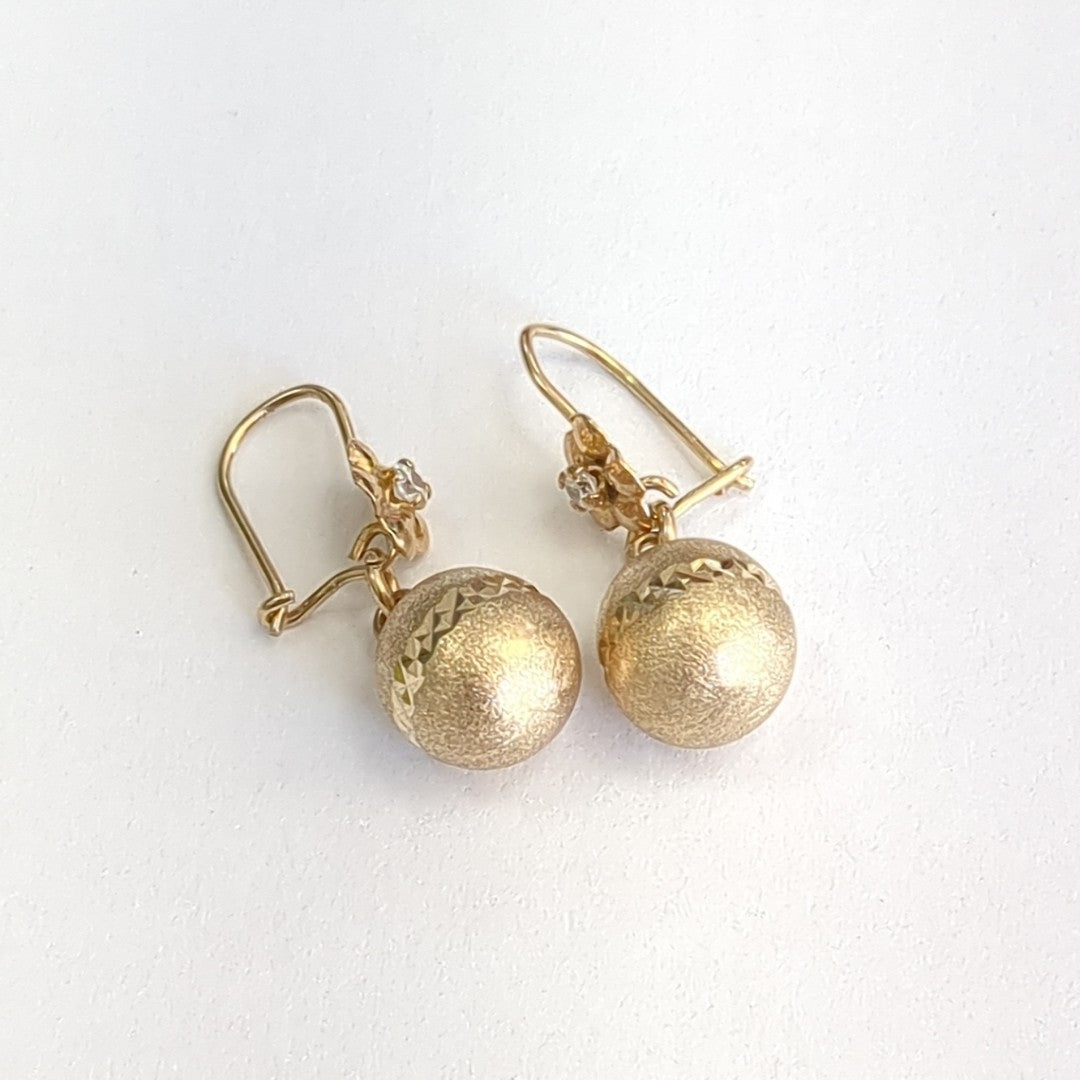 ARETES PAR ORO 8 K 2,70 GRMS (SEMINUEVO)