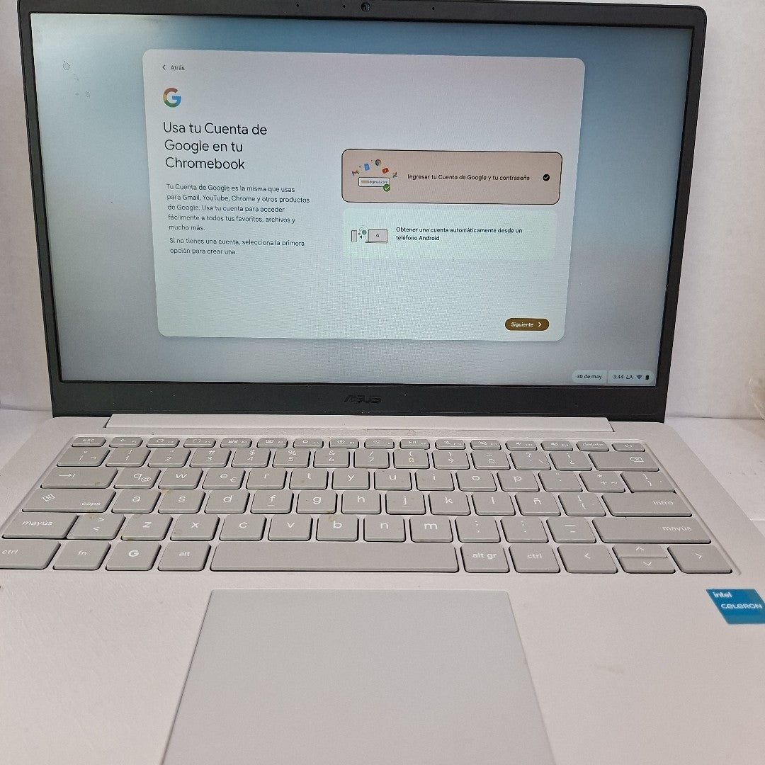 LAPTOP ASUS CROMEBOOK  CX1405CKA - C8G128 - C1 (2025) 128 GB 8 GB RAM (SEMINUEVO)