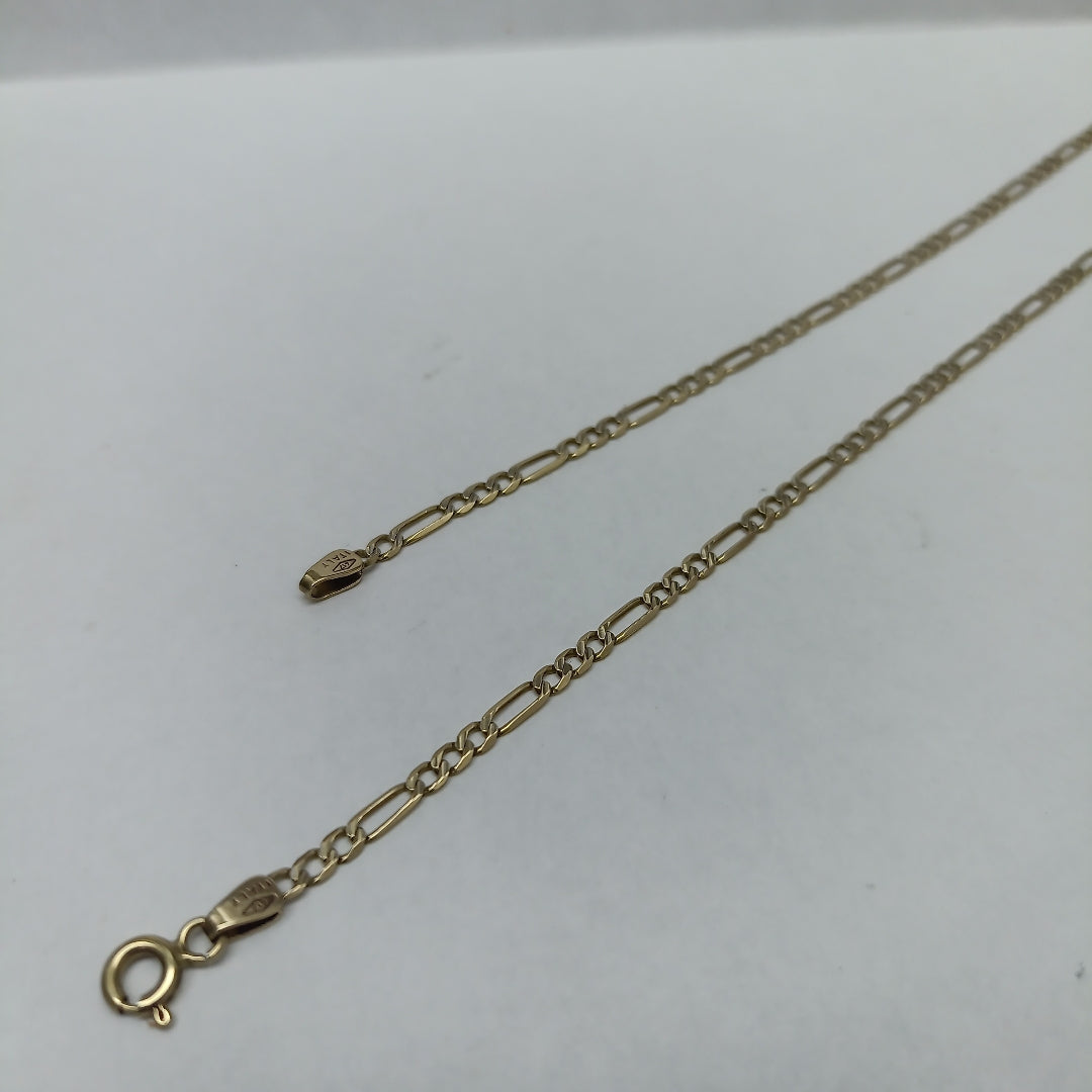 CADENA ORO, RODIADO 10 K 4.3 GRMS (SEMINUEVO)