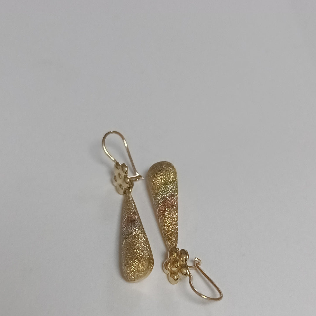 ARETES PAR ORO 10 K 3.3 GRMS (SEMINUEVO)