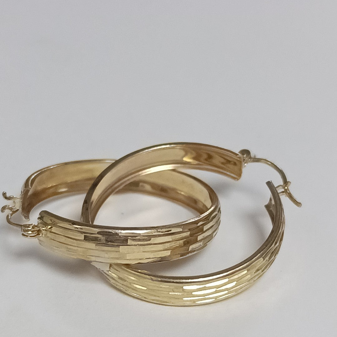 ARRACADAS PAR ORO 10 K 4.3 GRMS (SEMINUEVO)