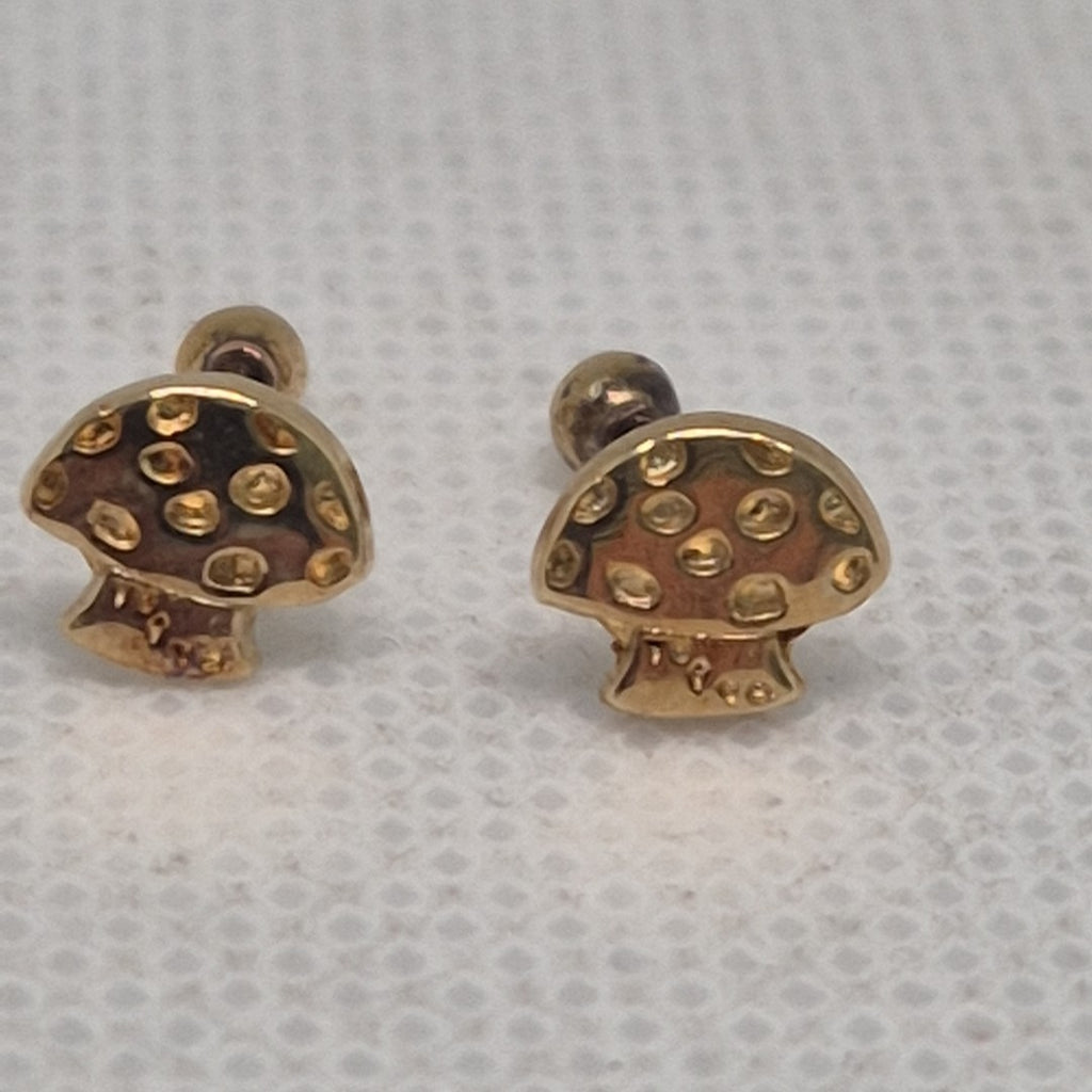 BROQUELES PAR ORO 14 K 0,70 GRMS (SEMINUEVO)