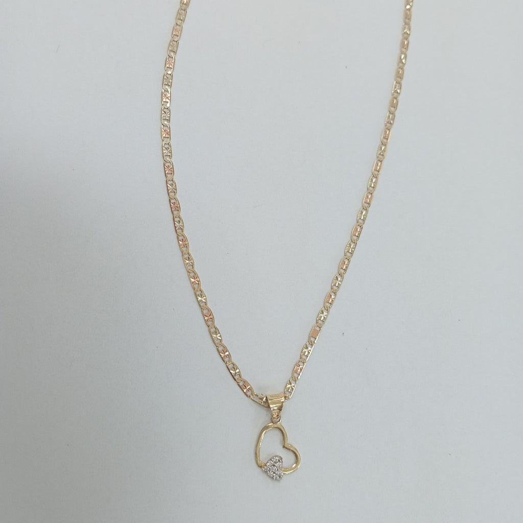 CADENA, DIJE ORO 10 K 3 GRMS (SEMINUEVO)