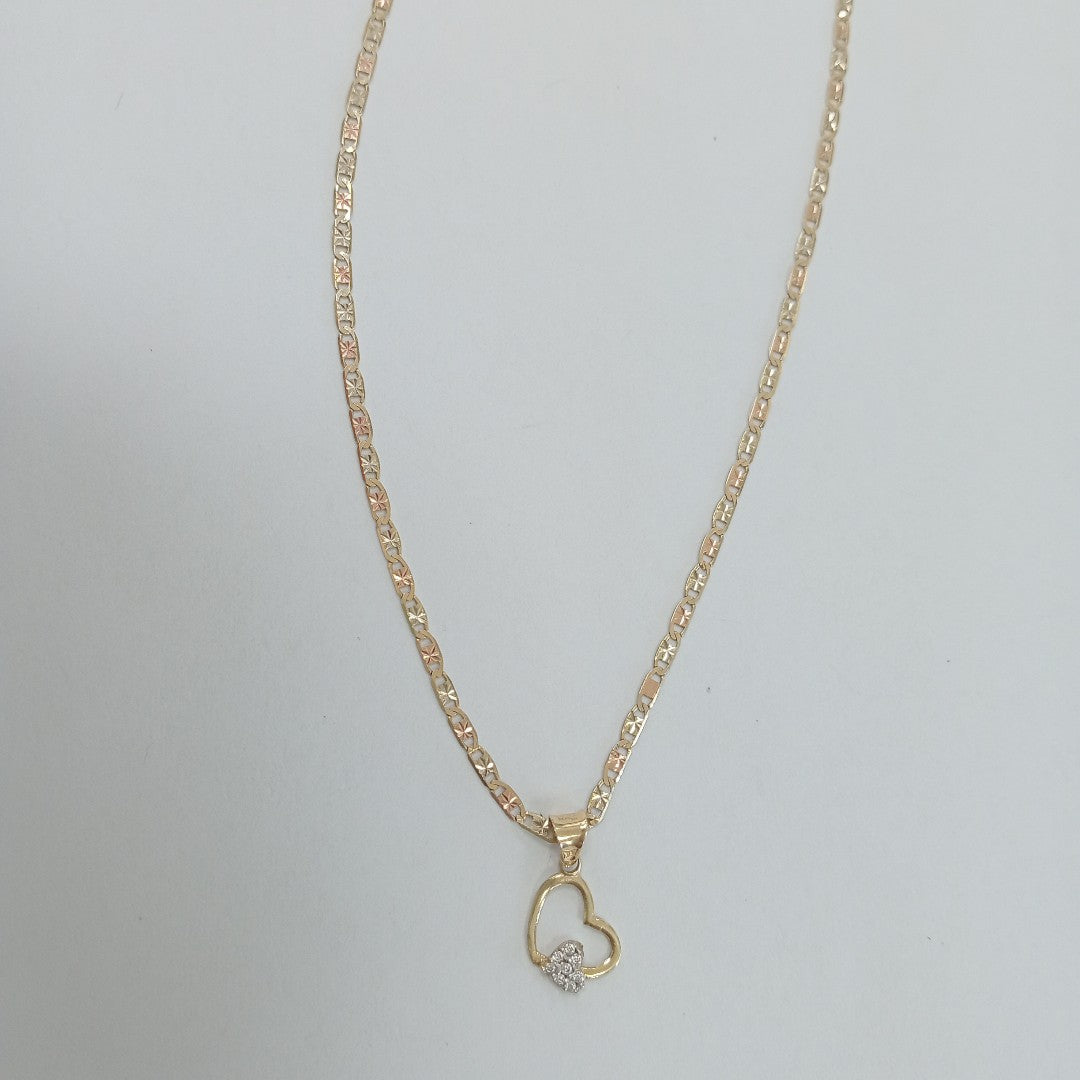 CADENA, DIJE ORO 10 K 3 GRMS (SEMINUEVO)