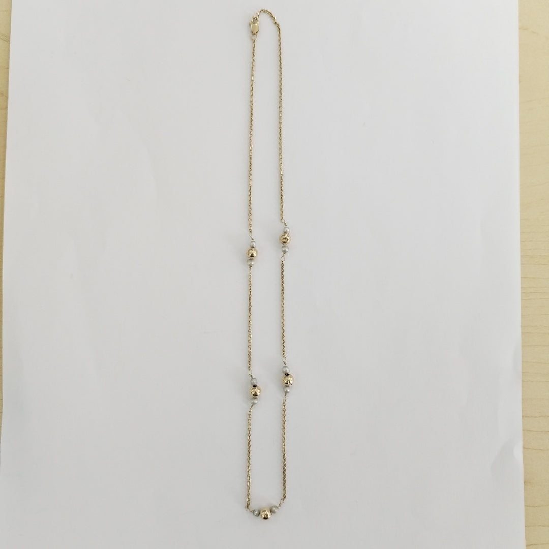 GARGANTILLA ORO 14 K 2.9 GRMS (SEMINUEVO)