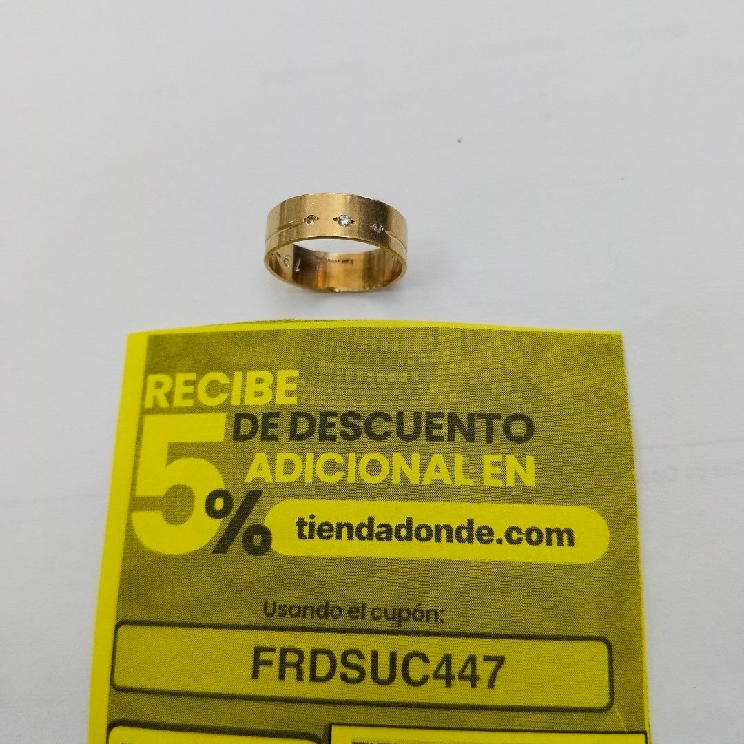 ARGOLLA ORO 10 K 2.8 GRMS (SEMINUEVO)