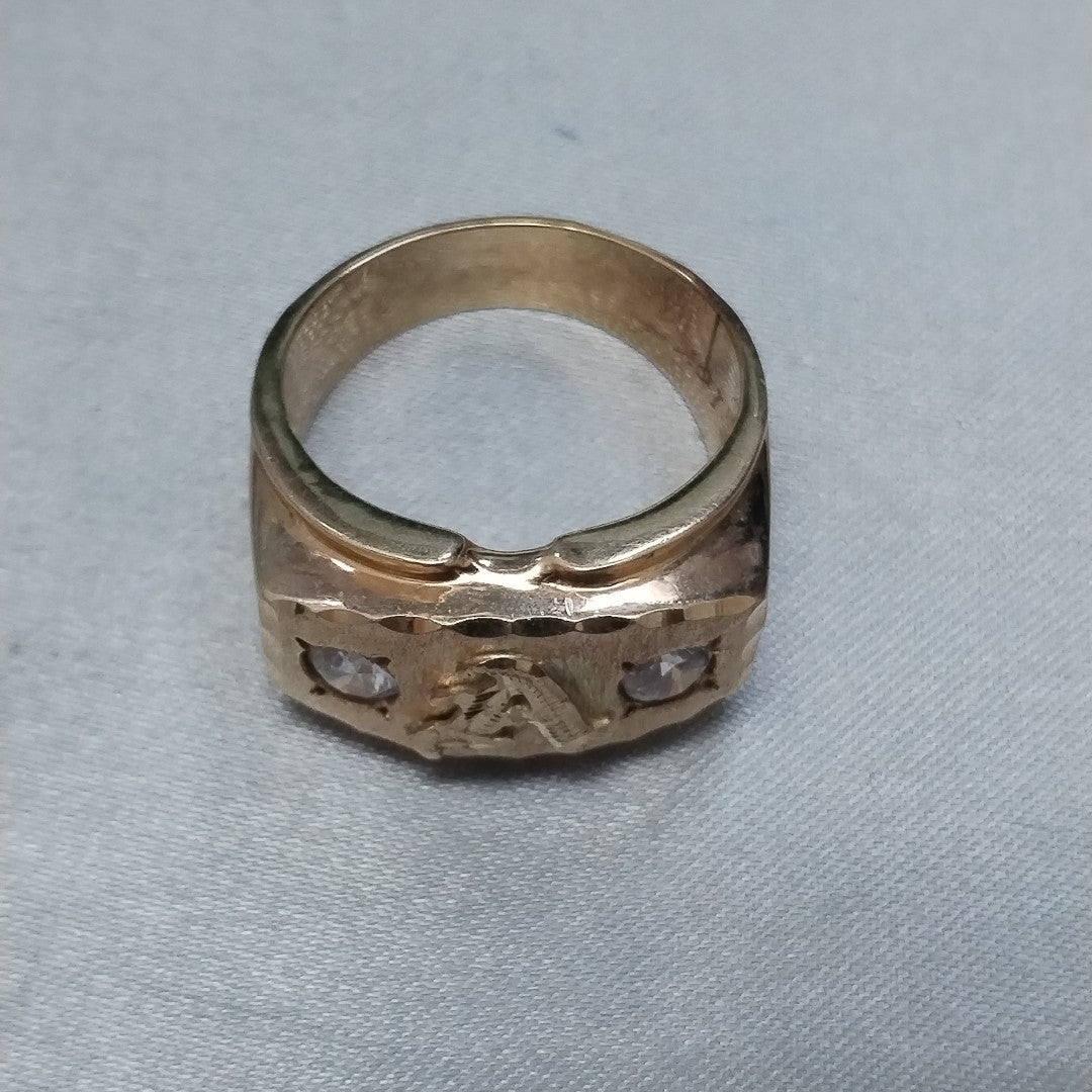 ANILLO ORO 10 K 9,80 GRMS (SEMINUEVO)