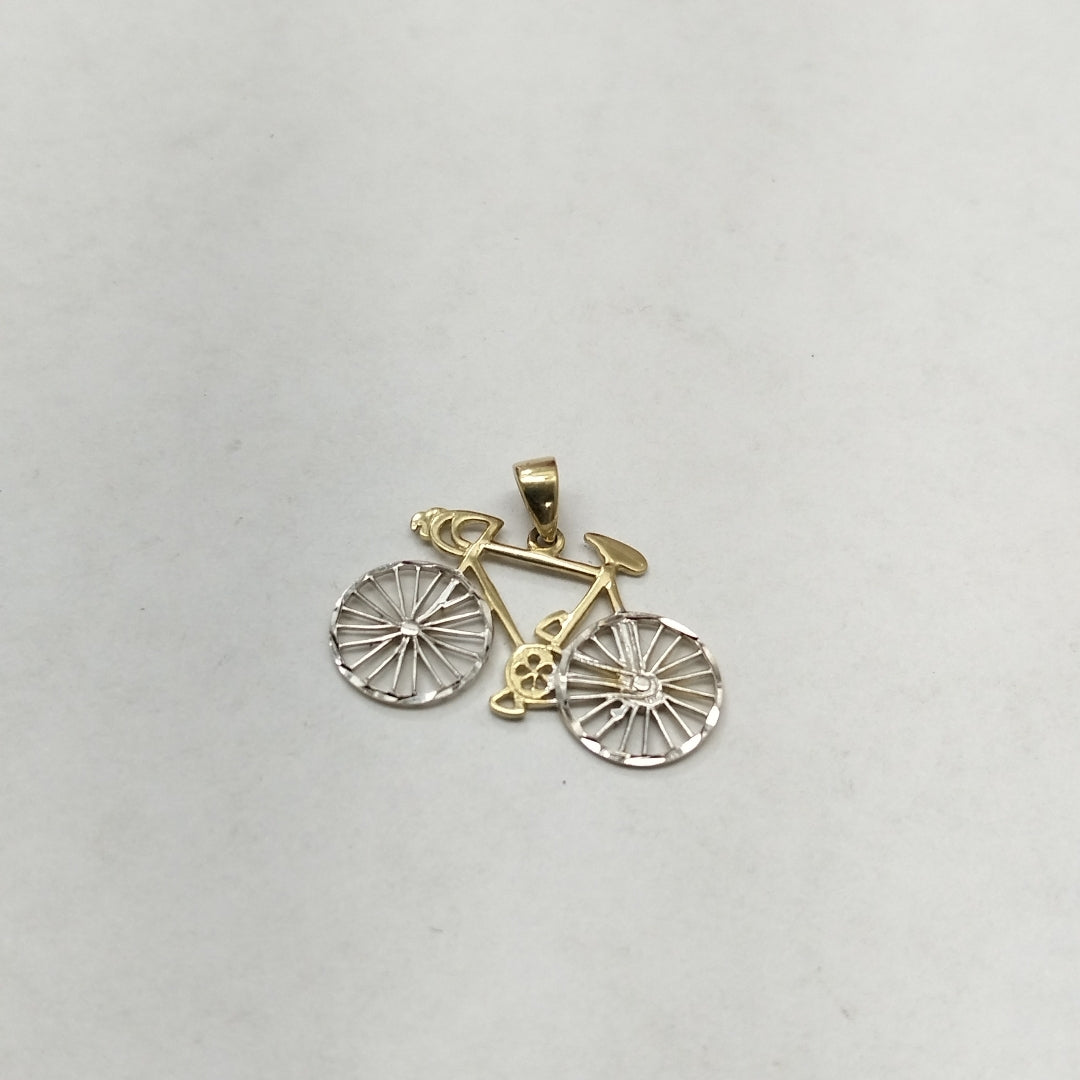 DIJE ORO, ORO BLANCO 10 K 1.3 GRMS (SEMINUEVO)