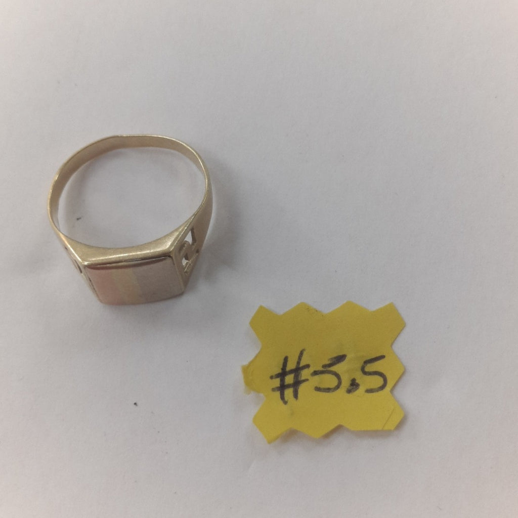 ANILLO ORO 14 K 2,00 GRMS (SEMINUEVO)