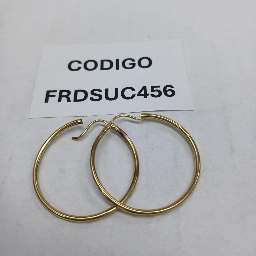 ARRACADAS PAR ORO 10 K 1.2 GRMS (SEMINUEVO)