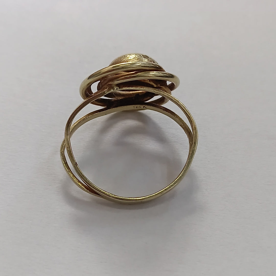 ANILLO ORO 14 K 2.4 GRMS (SEMINUEVO)