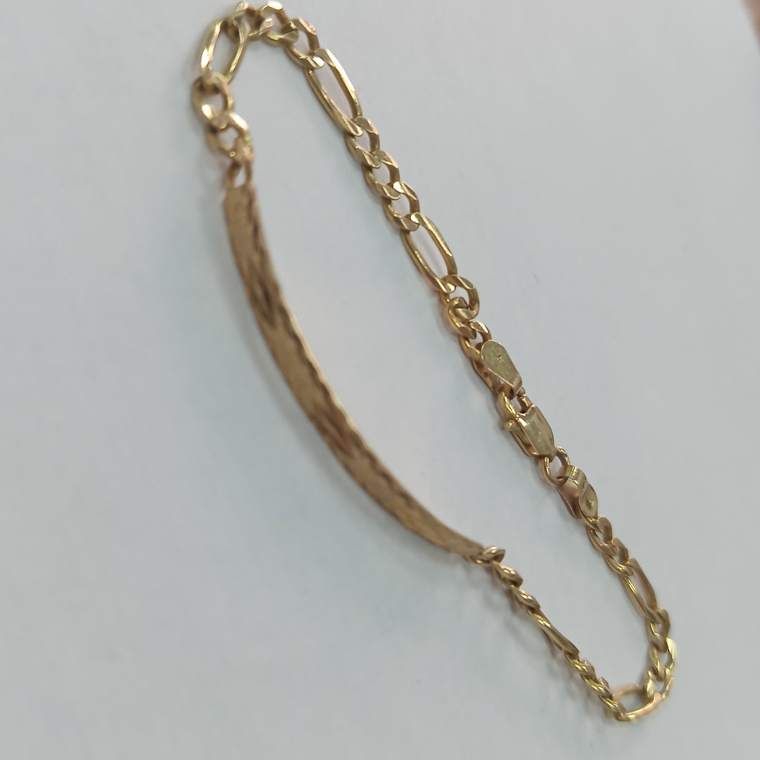ESCLAVA ORO 14 K 4.8 GRMS (SEMINUEVO)