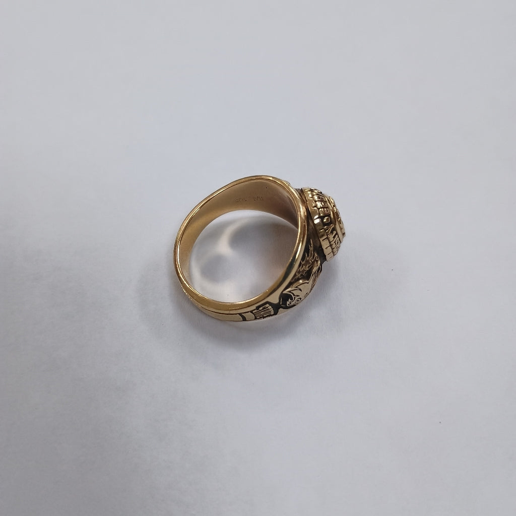 ANILLO DE GRADUACIÓN ORO 10 K 9,30 GRMS (SEMINUEVO)