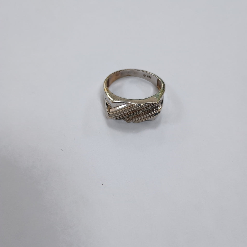 ANILLO ORO BLANCO 10 K 4,20 GRMS (SEMINUEVO)