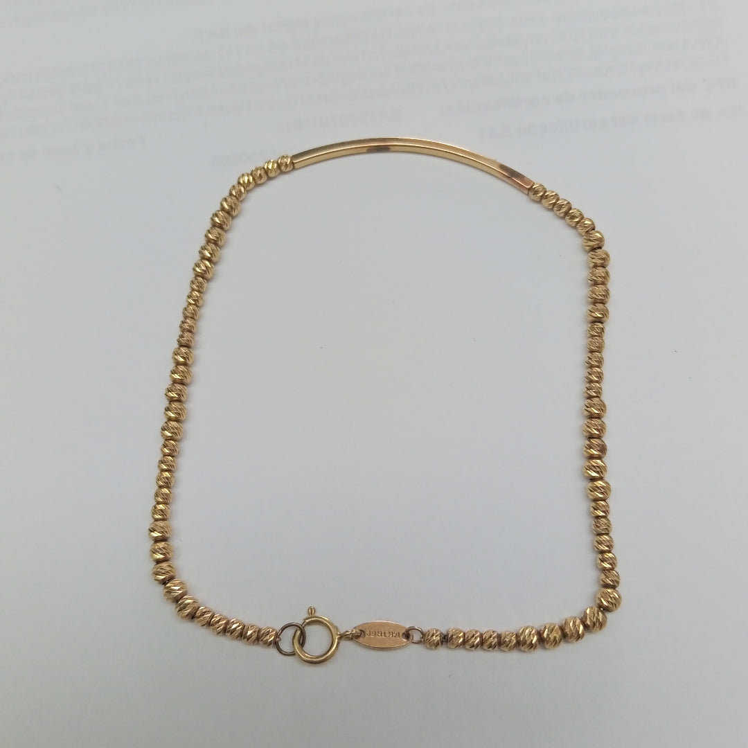 PULSERA ORO 14 K 2.9 GRMS (SEMINUEVO)