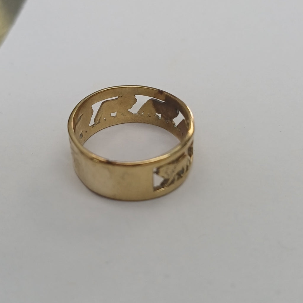 ANILLO ORO 10 K 3 GRMS (SEMINUEVO)