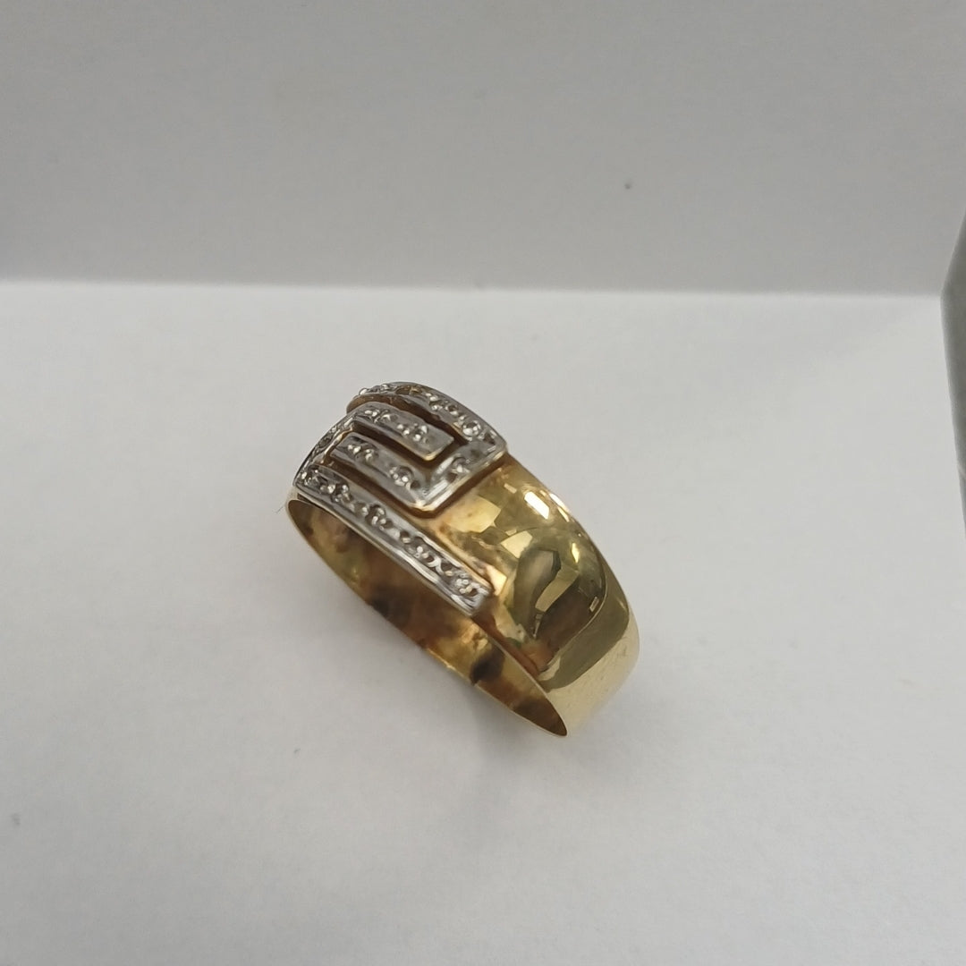 ANILLO ORO 10 K 2,60 GRMS (SEMINUEVO)