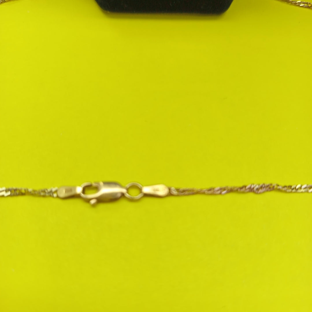 CADENA ORO 14 K 4.6 GRMS (SEMINUEVO)