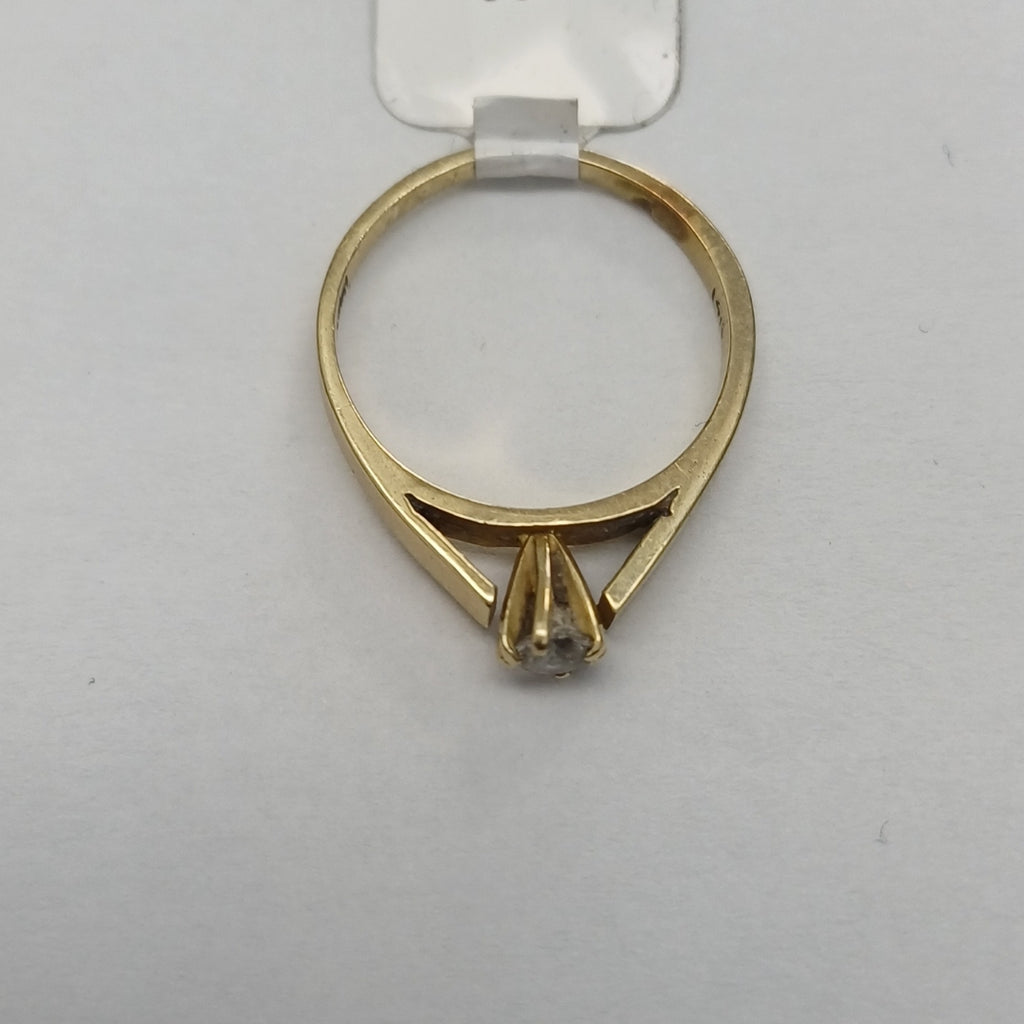 SOLITARIO ORO 14 K 2.6 GRMS (SEMINUEVO)