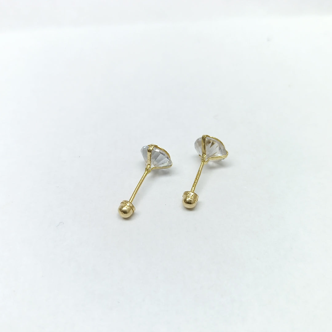 BROQUELES PAR ORO 10 K 0,70 GRMS (SEMINUEVO)