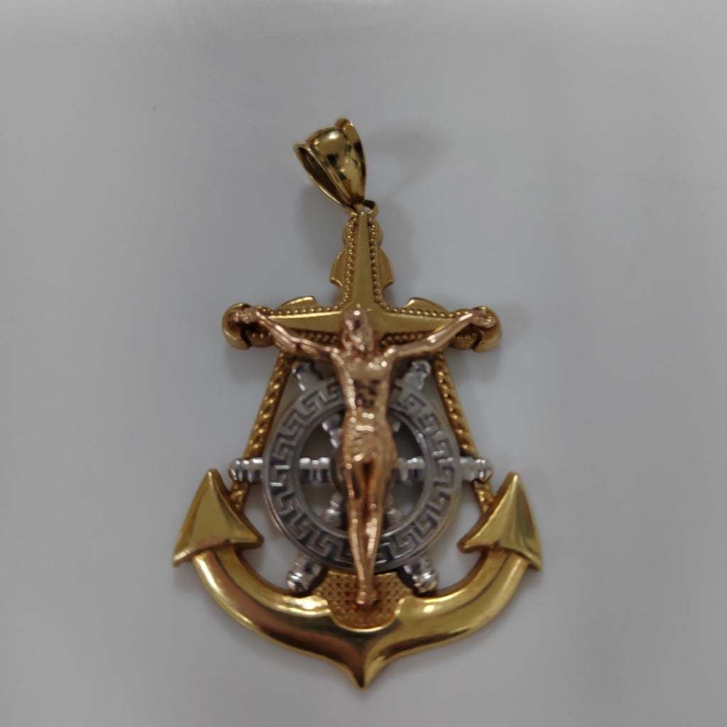 DIJE ORO COMBINADO 14 K 6,80 GRMS (SEMINUEVO)