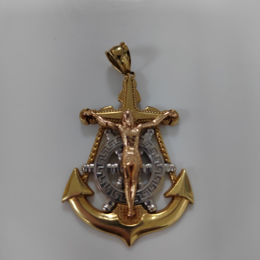 DIJE ORO COMBINADO 14 K 6,80 GRMS (SEMINUEVO)