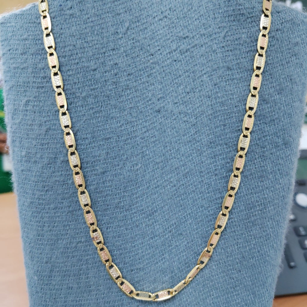 CADENA ORO COMBINADO 14 K 24,50 GRMS (SEMINUEVO)