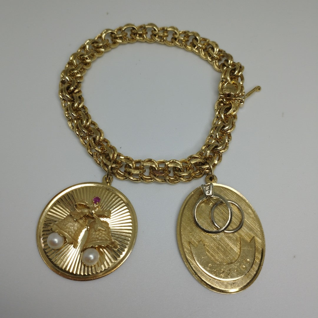 PULSERA ORO 14 K 38.8 GRMS (SEMINUEVO)