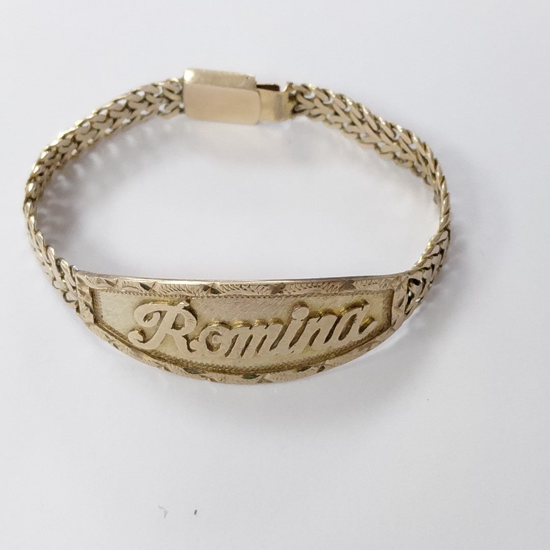 ESCLAVA ORO 10 K 13.7 GRMS (SEMINUEVO)