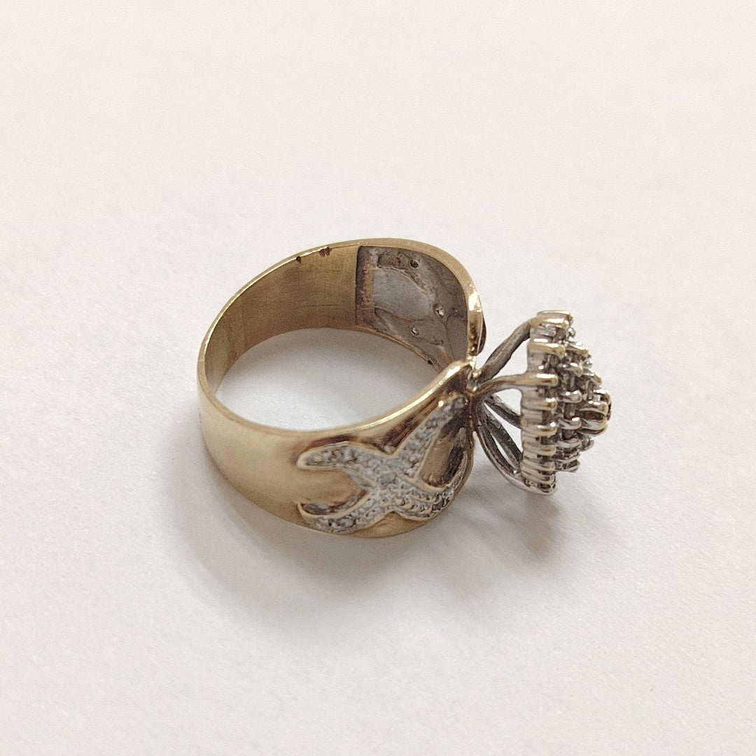 ANILLO ORO 10 K 5.4 GRMS (SEMINUEVO)