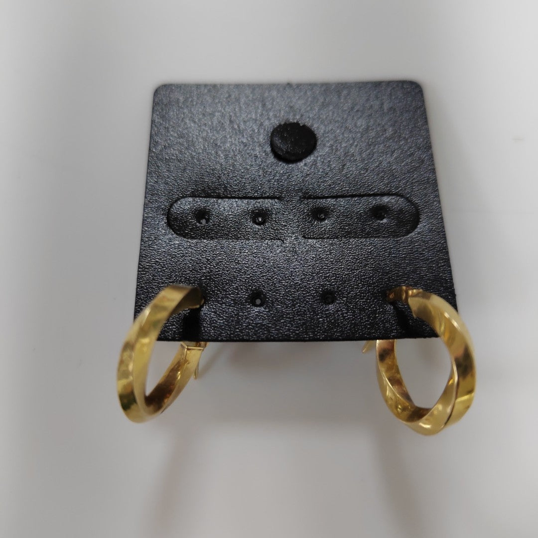ARRACADAS PAR ORO 14 K 1,40 GRMS (SEMINUEVO)