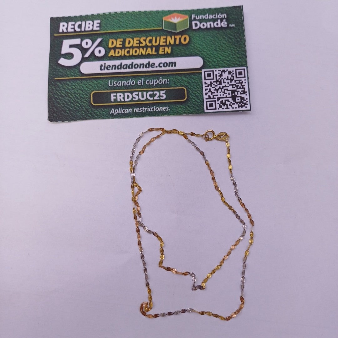 CADENA ORO 14 K 1 GRMS (SEMINUEVO)