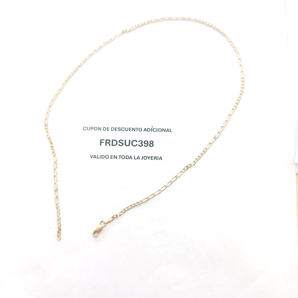 CADENA ORO 14 K 3.9 GRMS (SEMINUEVO)