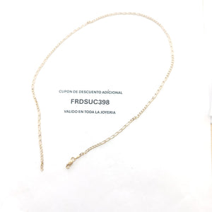 CADENA ORO 14 K 3.9 GRMS (SEMINUEVO)