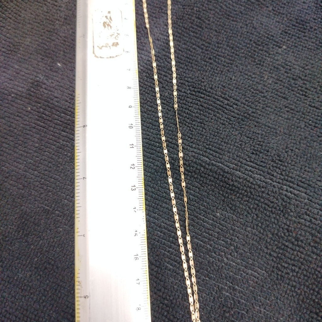 CADENA ORO COMBINADO 10 K 1.3 GRMS (SEMINUEVO)