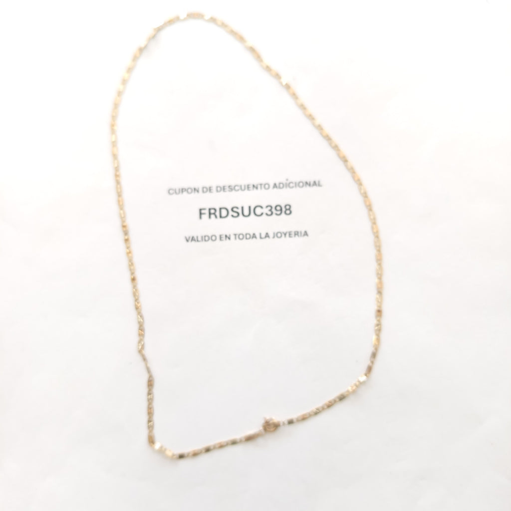 CADENA ORO 10 K 3.6 GRMS (SEMINUEVO)