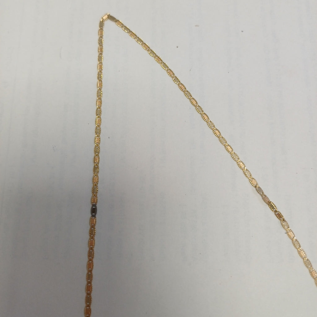 CADENA ORO 14 K 3.7 GRMS (SEMINUEVO)