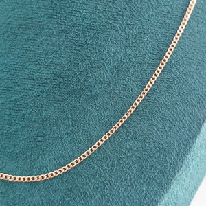 CADENAS TEJIDO BARBADA ORO 10K 55 CM 3.9 GR (NUEVO)